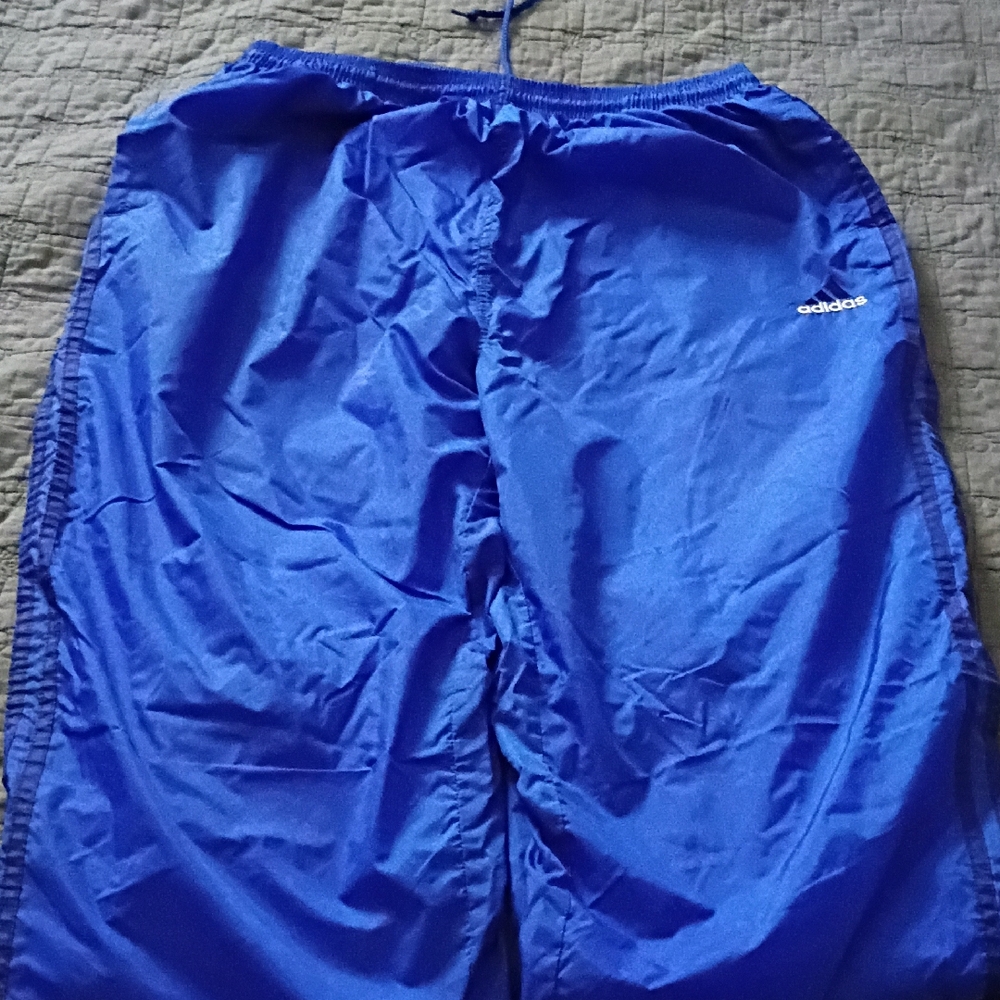 Adidas Men's Vibrant Blue Joggers